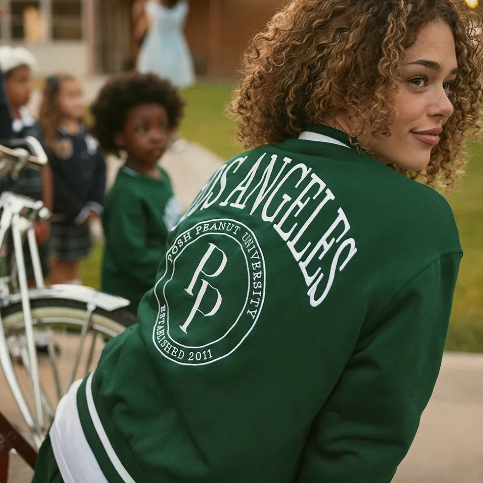 Adult Fleece Varsity Jacket