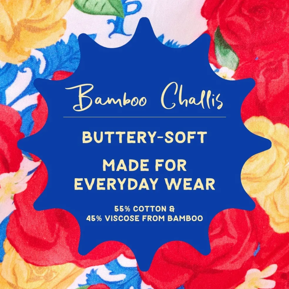 Bamboo Challis Bubble Romper