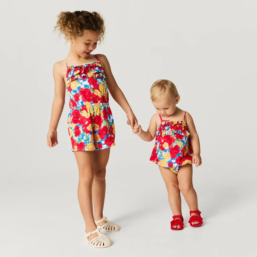 Bamboo Challis Bubble Romper