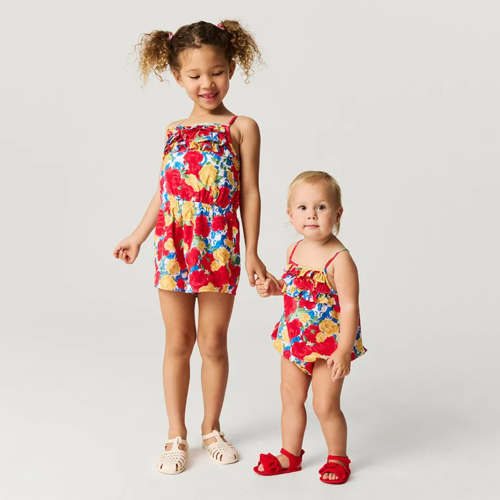 Bamboo Challis Bubble Romper