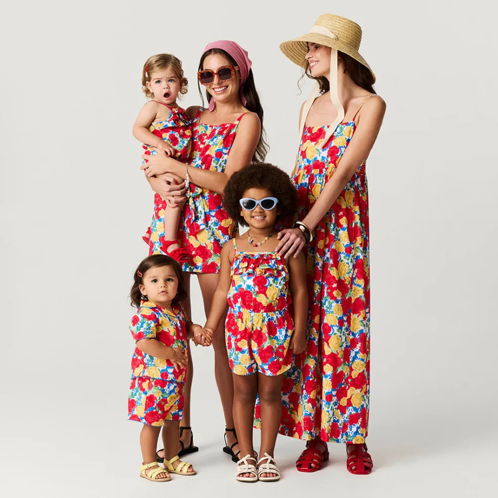 Bamboo Challis Bubble Romper