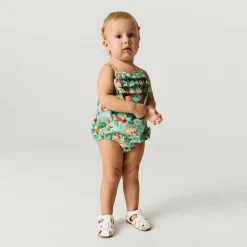 Bamboo Challis Bubble Romper