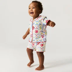 Bamboo Challis Top Short Set