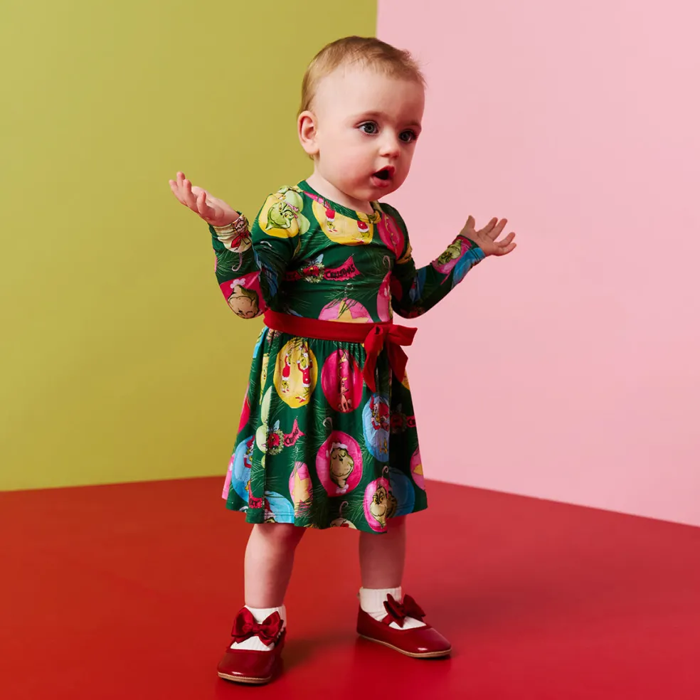 Bow Twirl Bodysuit Dress