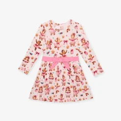 Bow Twirl Bodysuit Dress