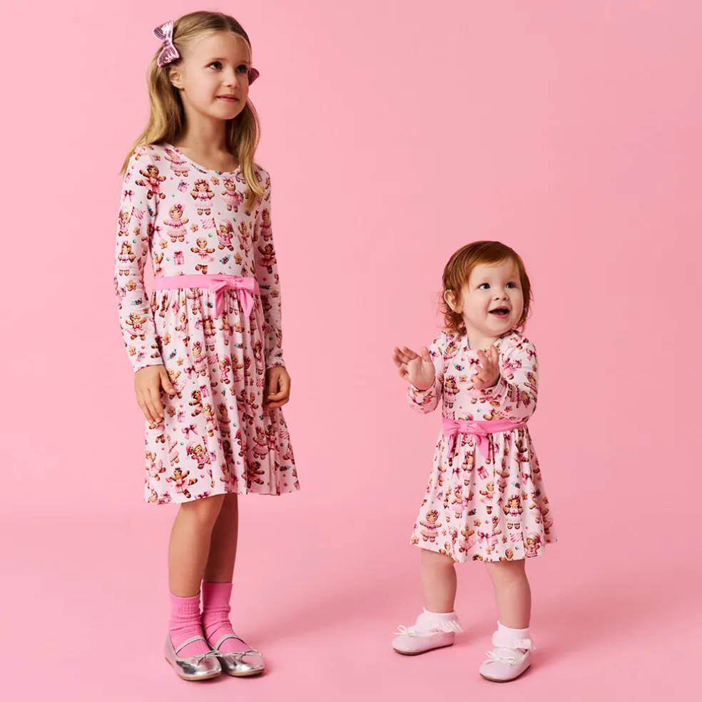 Bow Twirl Bodysuit Dress