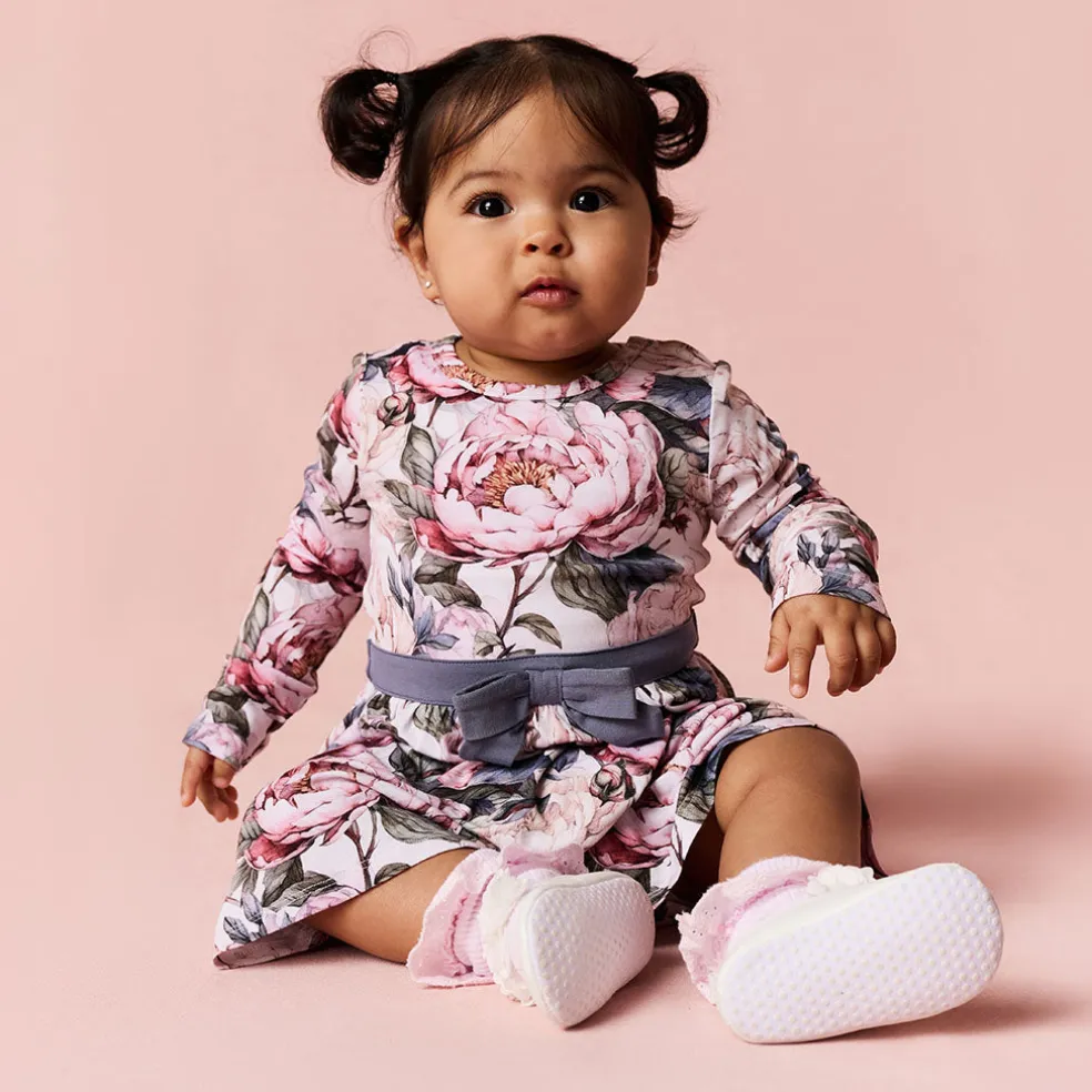 Bow Twirl Bodysuit Dress