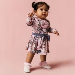 Bow Twirl Bodysuit Dress