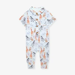 Collared Henley Romper