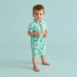 Collared Henley Shortall