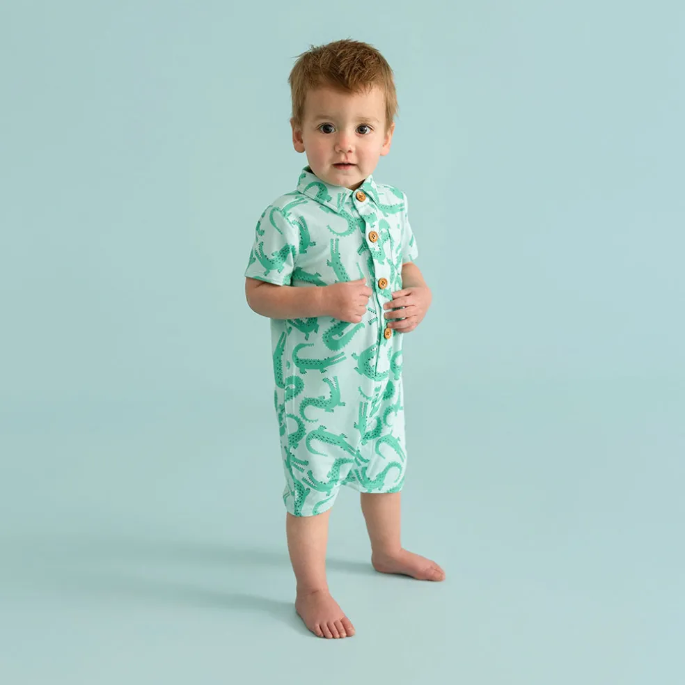 Collared Henley Shortall