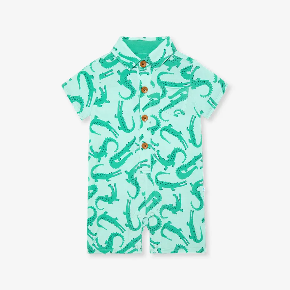 Collared Henley Shortall