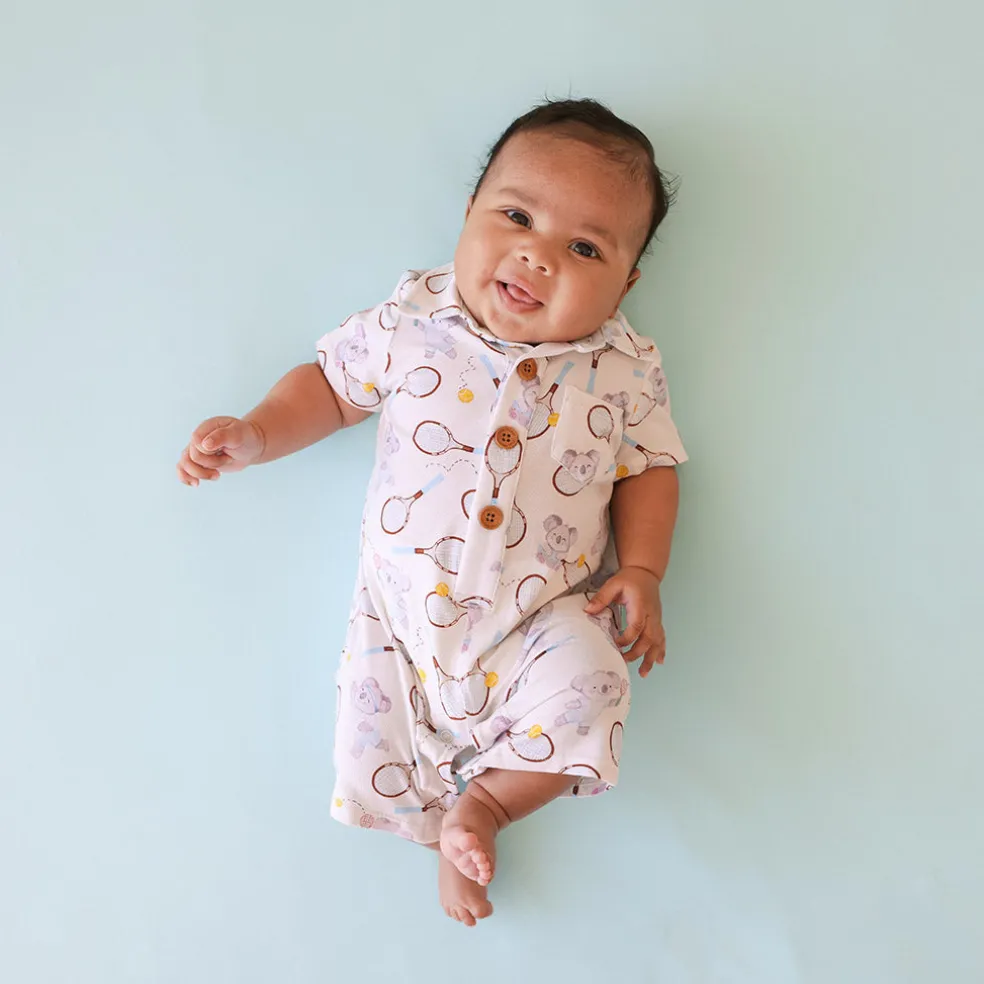 Collared Henley Shortall