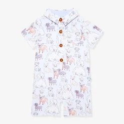Collared Henley Shortall
