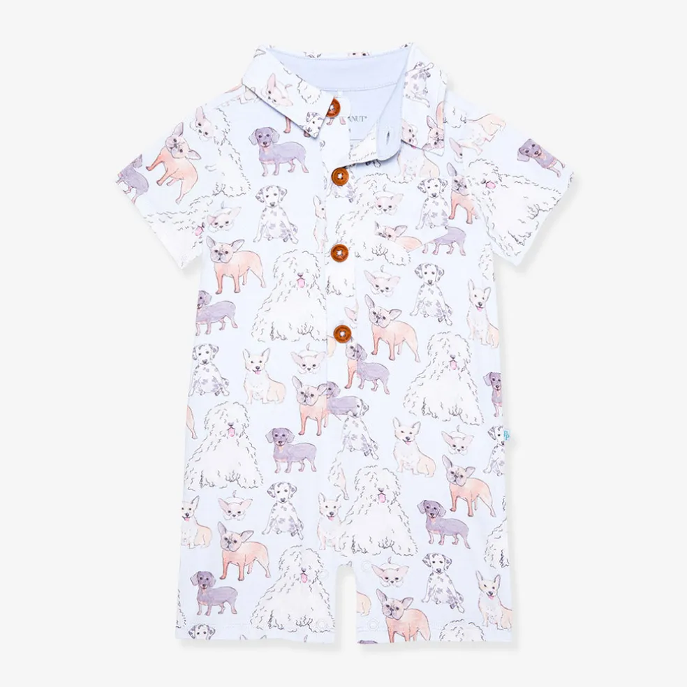 Collared Henley Shortall