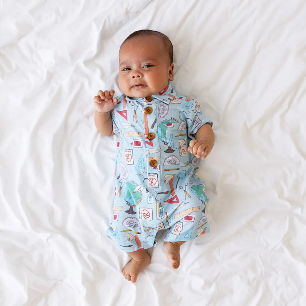 Collared Henley Shortall