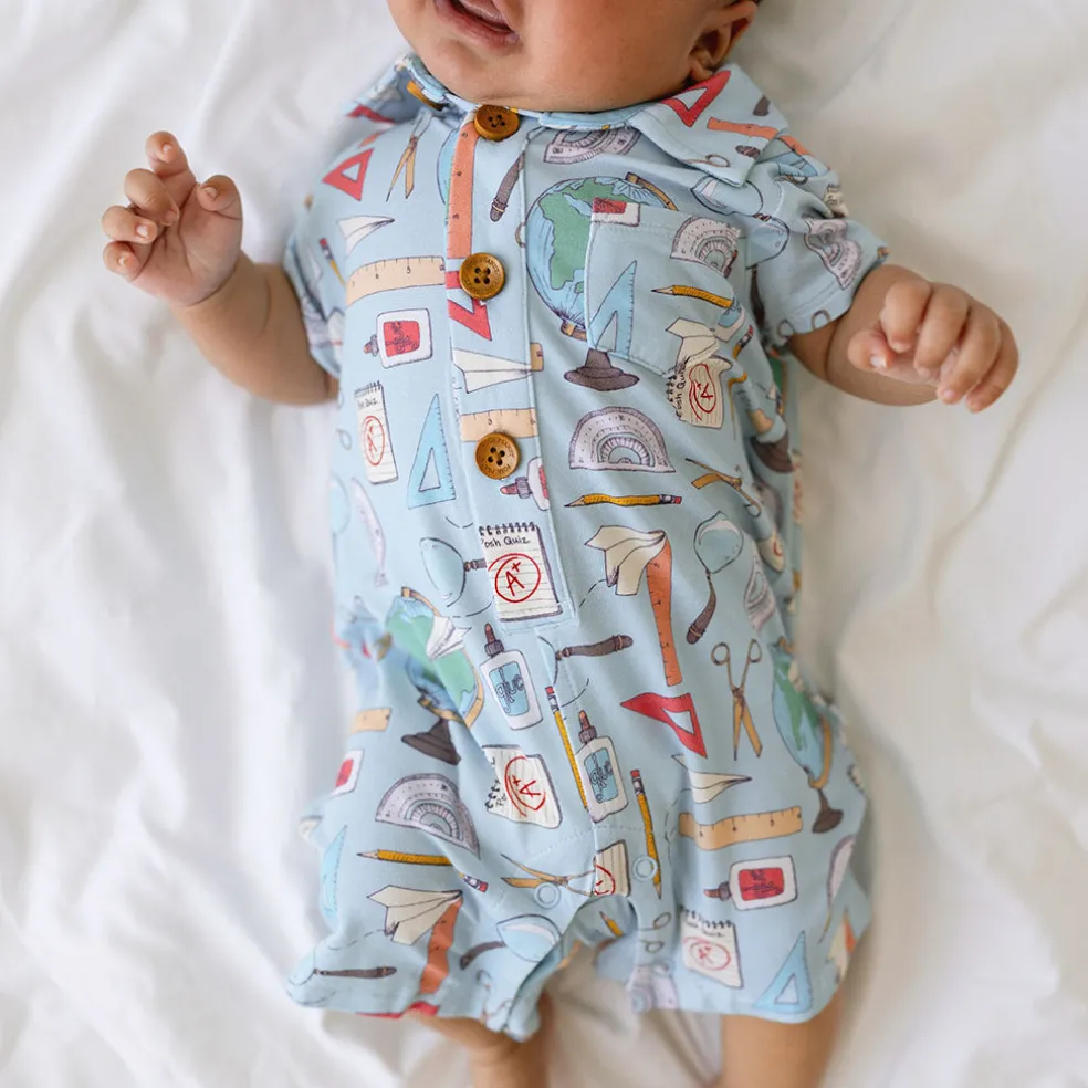 Collared Henley Shortall