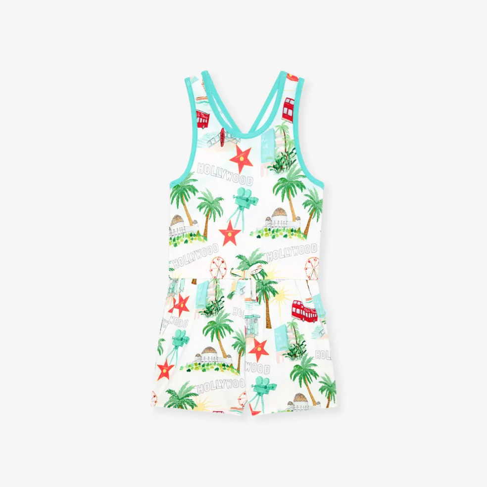 Criss-Cross Back Romper