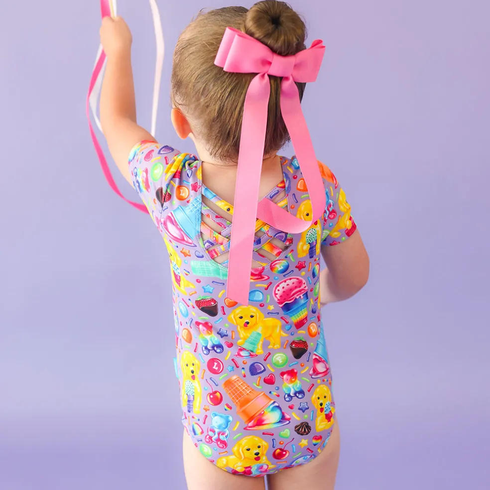 Criss-Cross Leotard