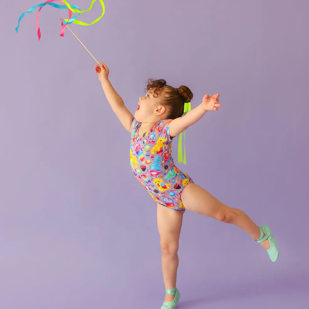 Criss-Cross Leotard