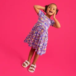 Criss-Cross Twirl Dress