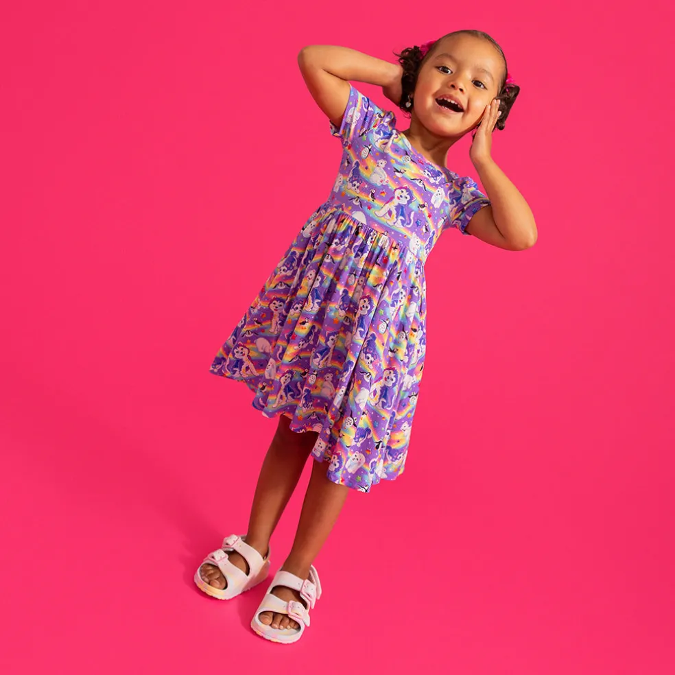 Criss-Cross Twirl Dress