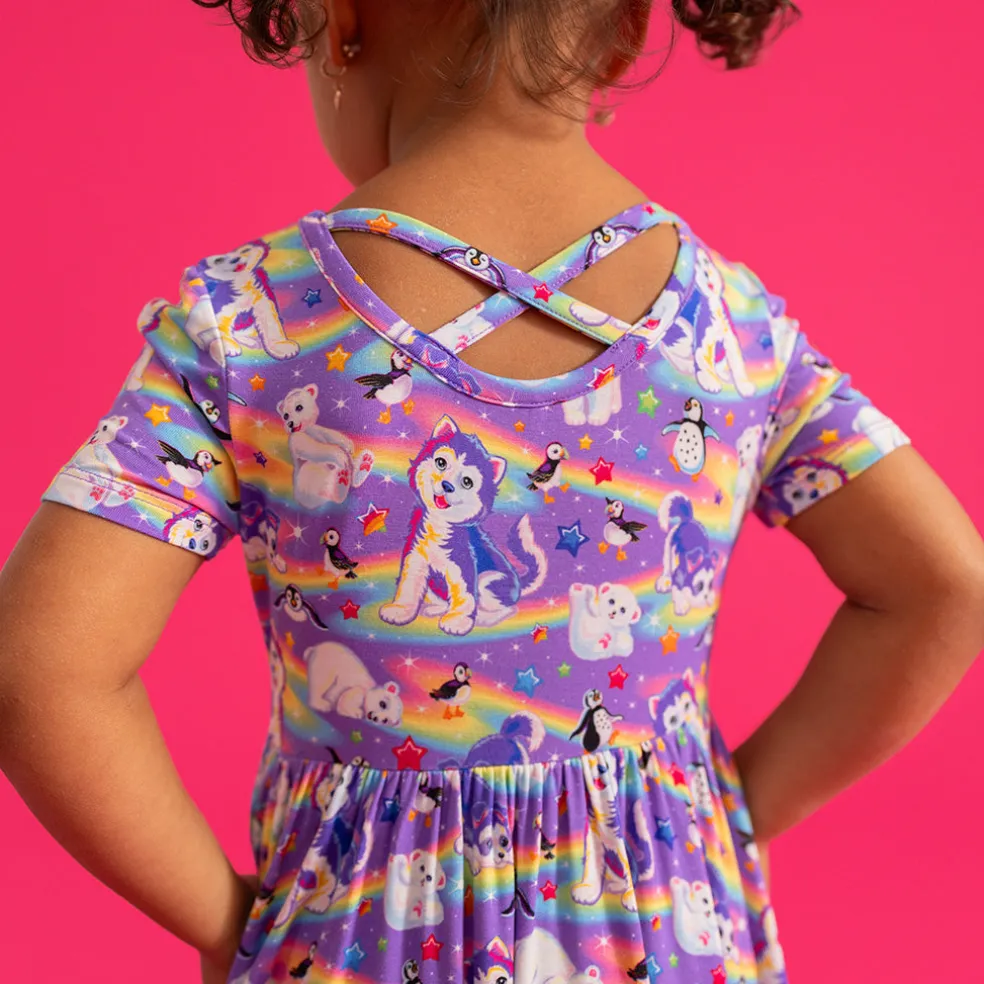 Criss-Cross Twirl Dress