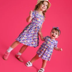 Criss-Cross Twirl Dress