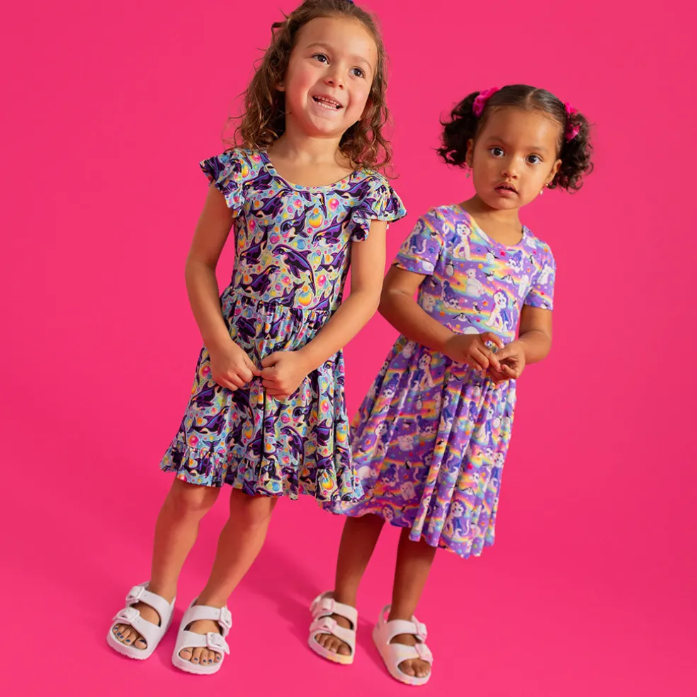 Criss-Cross Twirl Dress