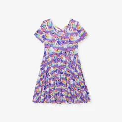 Criss-Cross Twirl Dress