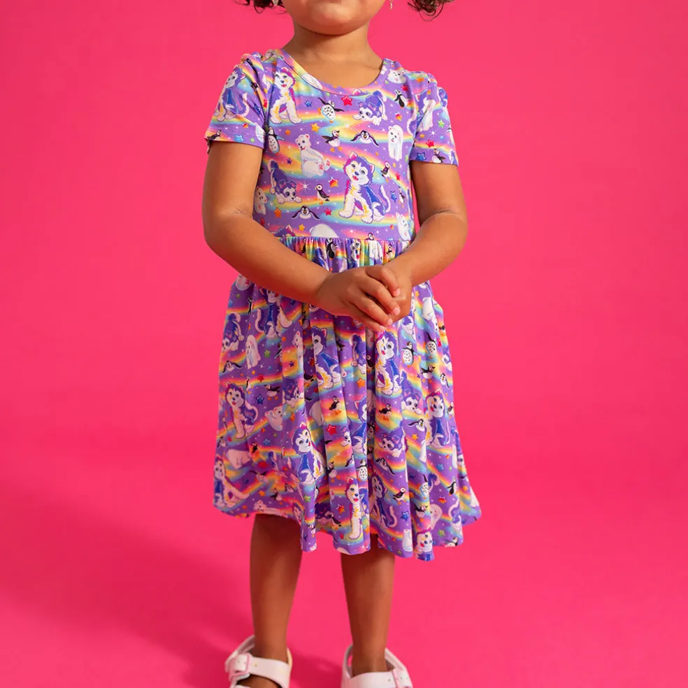 Criss-Cross Twirl Dress