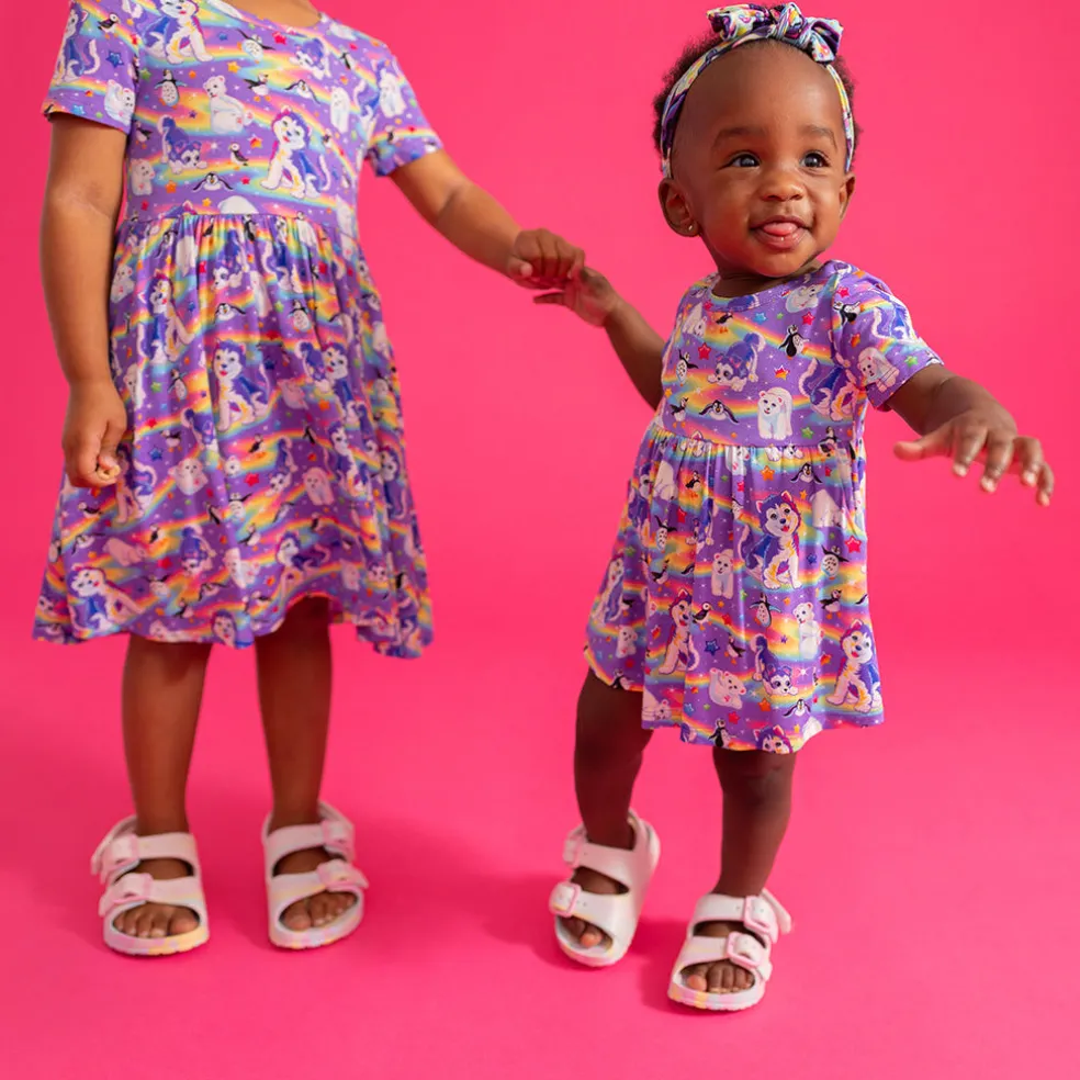 Criss-Cross Twirl Dress