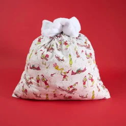 Flannelette Holiday Gift Sack