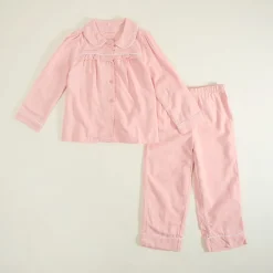 Flannelette Ruffled Pajama Set