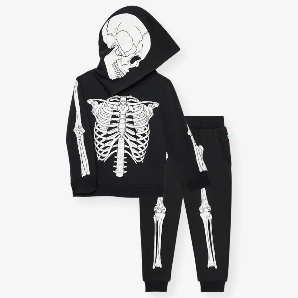 Fleece Hoodie Jogger Set