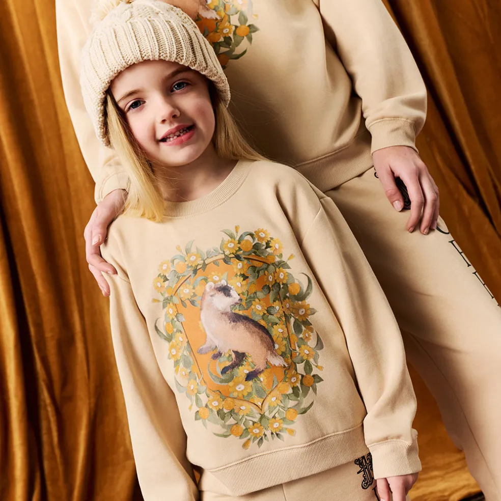 Fleece Sweatshirt Jogger Set