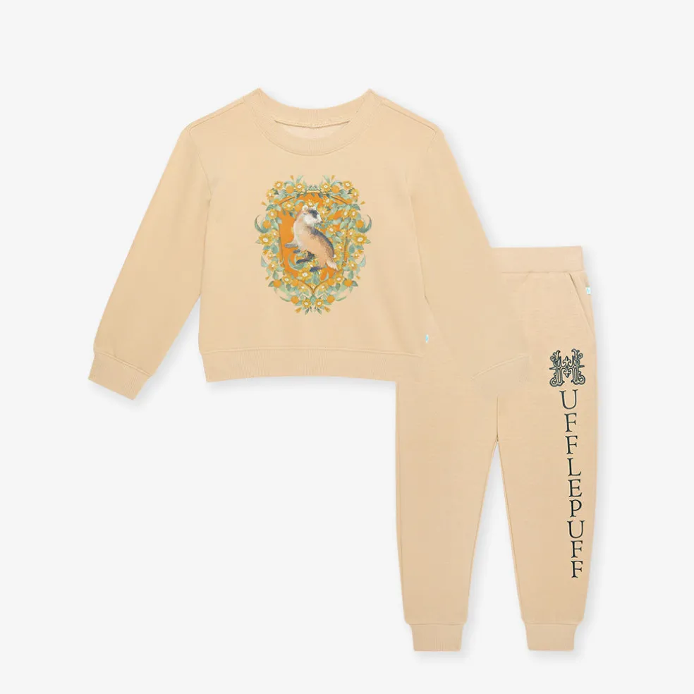 Fleece Sweatshirt Jogger Set