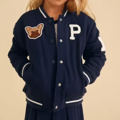 Fleece Varsity Jacket