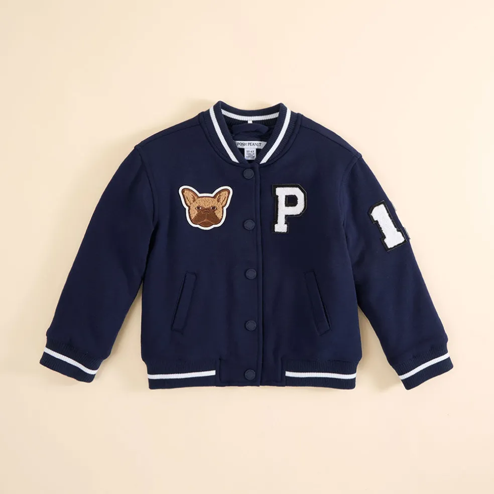 Fleece Varsity Jacket