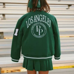 Fleece Varsity Jacket