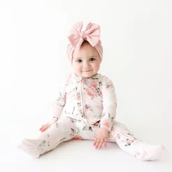 Footie Ruffled Zippered One Piece