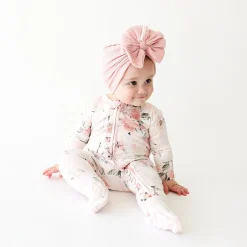 Footie Ruffled Zippered One Piece