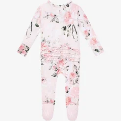 Footie Ruffled Zippered One Piece