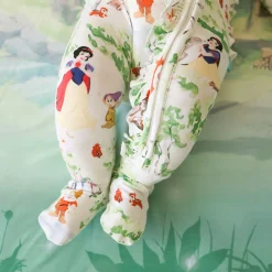 Footie Ruffled Zippered One Piece