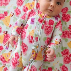 Footie Ruffled Zippered One Piece