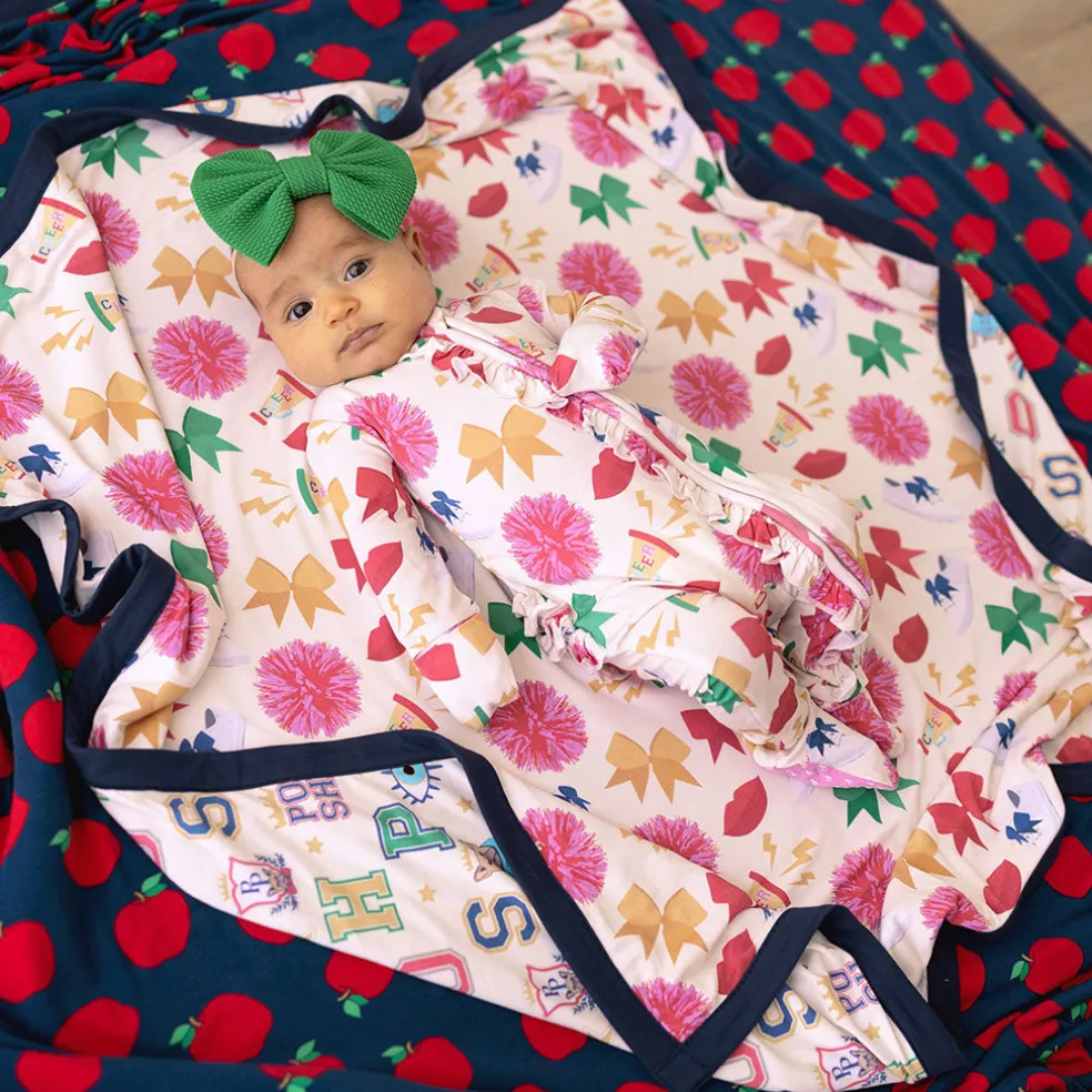 Footie Ruffled Zippered One Piece