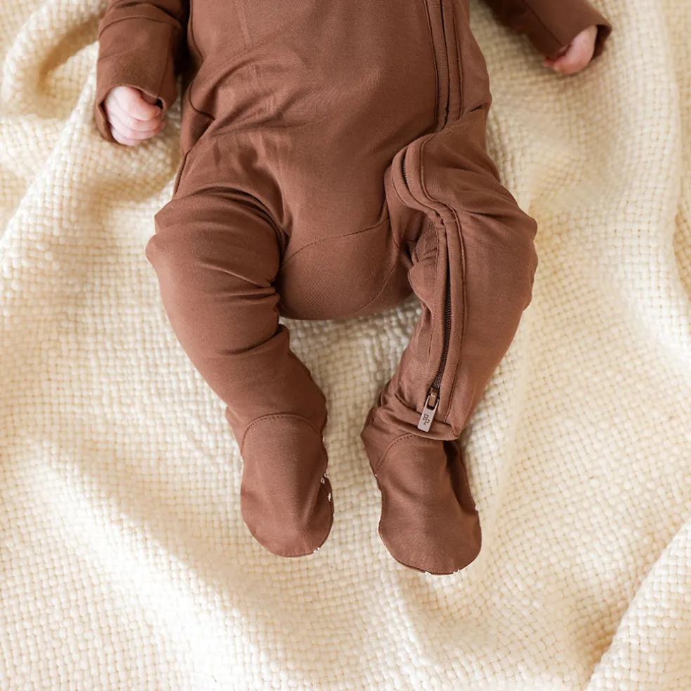 Footie Zippered One Piece