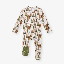 Footie Zippered One Piece
