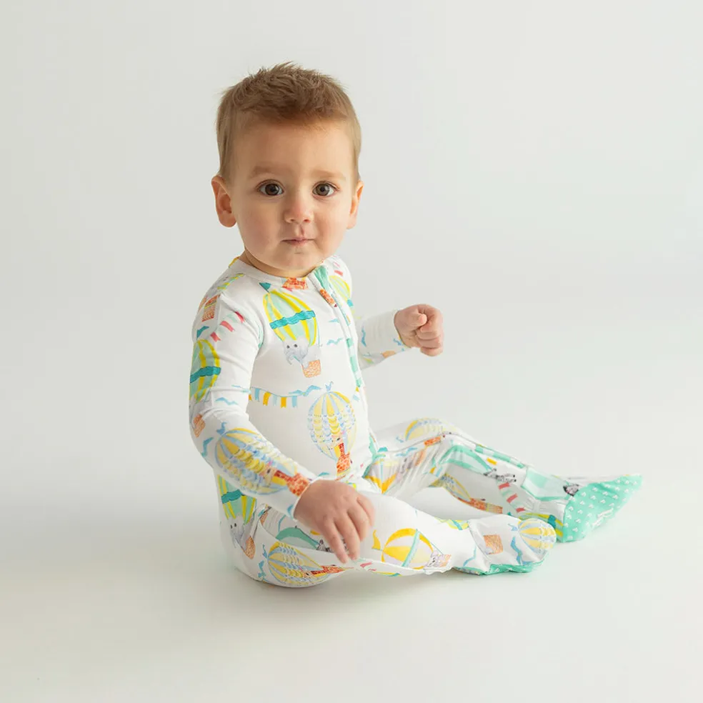 Footie Zippered One Piece