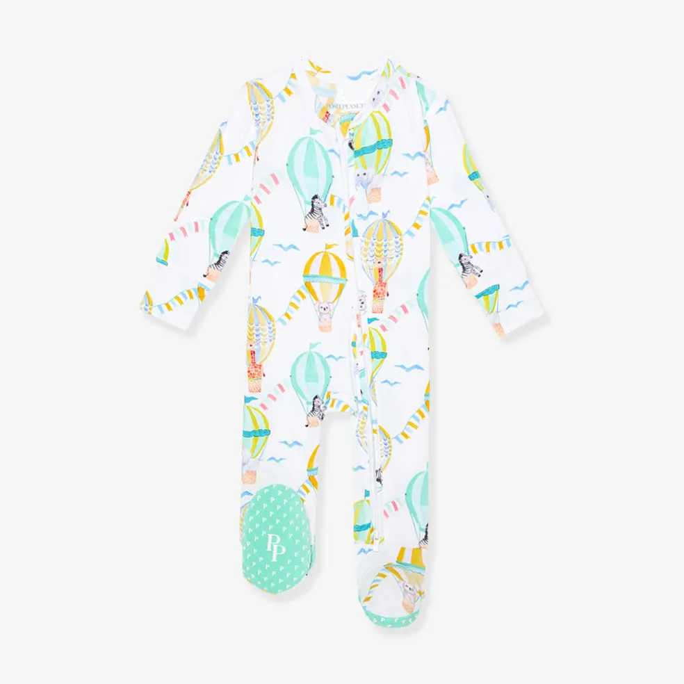 Footie Zippered One Piece